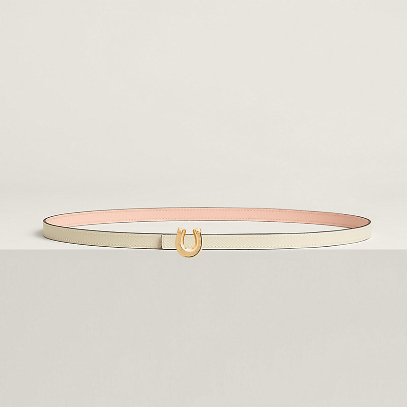 Fibbia da cintura Lucky Jockette & Pelle reversibile per cintura 13 mm