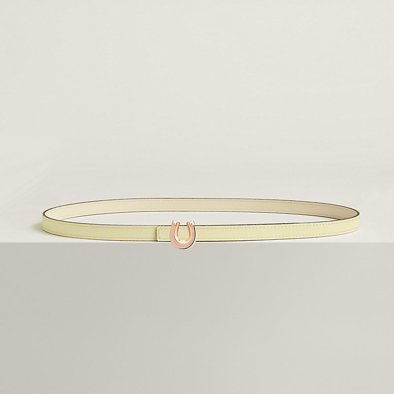 Fibbia da cintura Lucky Jockette & Pelle reversibile per cintura 13 mm