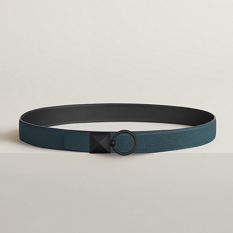 Fibbia da cintura Médor XO & Pelle reversibile per cintura 32 mm