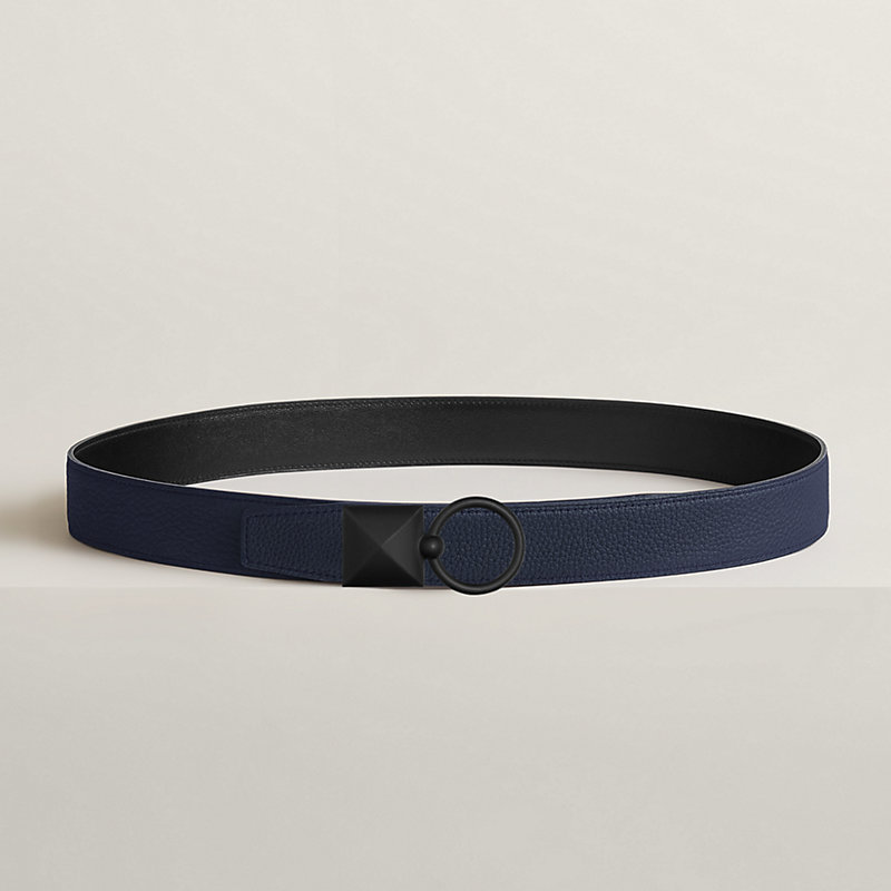 Fibbia da cintura Médor XO & Pelle reversibile per cintura 32 mm