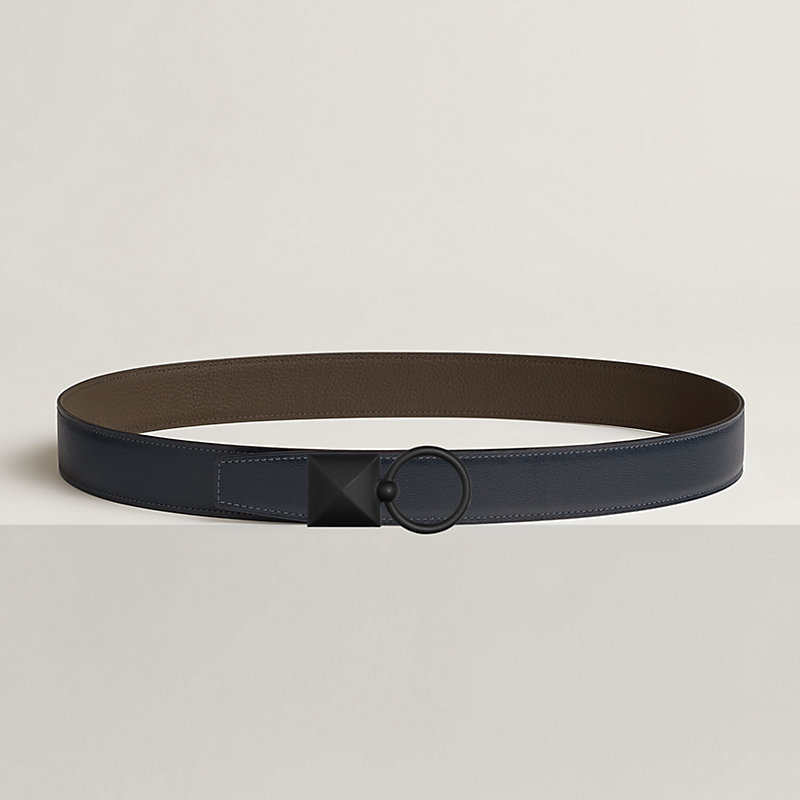 Fibbia da cintura Médor XO & Pelle reversibile per cintura 32 mm