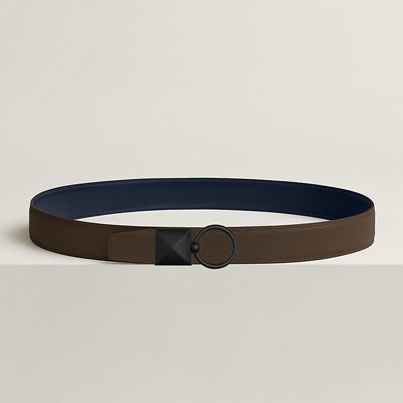 Fibbia da cintura Médor XO & Pelle reversibile per cintura 32 mm