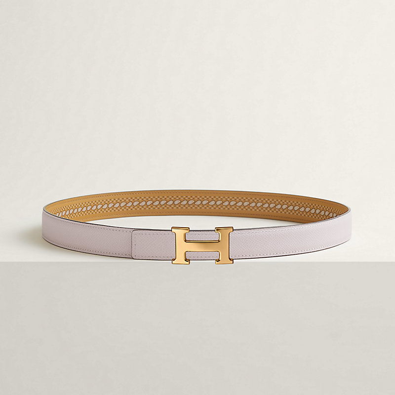 Fibbia da cintura Mini H & Pelle per cintura Bandana 24 mm