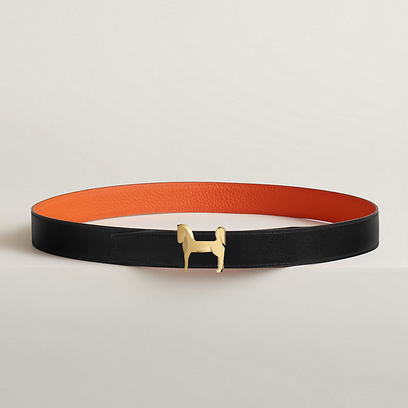 Fibbia da cintura Panache & Pelle reversibile per cintura 32 mm