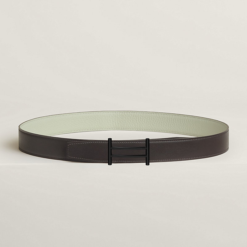 Fibbia da cintura Rider & Pelle reversibile per cintura 32 mm
