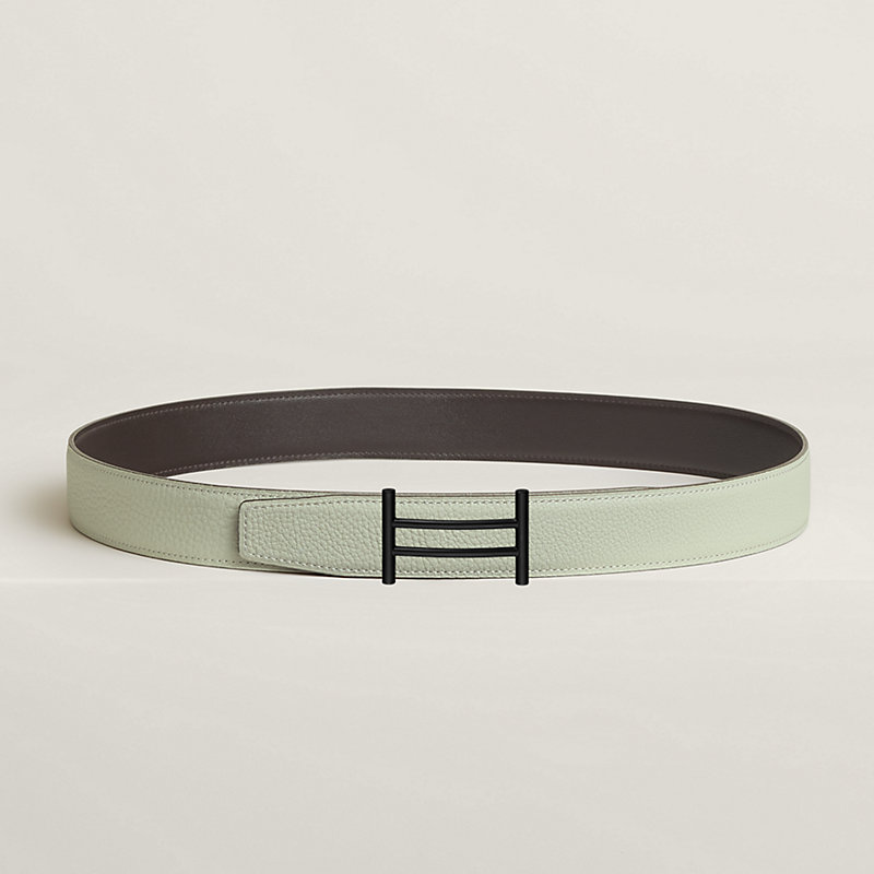 Fibbia da cintura Rider & Pelle reversibile per cintura 32 mm
