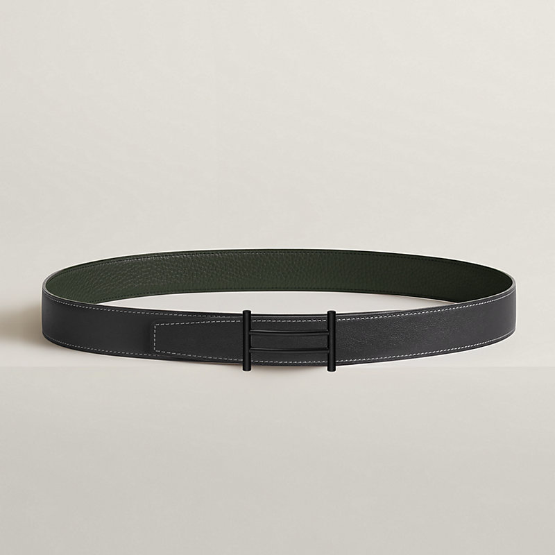 Fibbia da cintura Rider & Pelle reversibile per cintura 32 mm