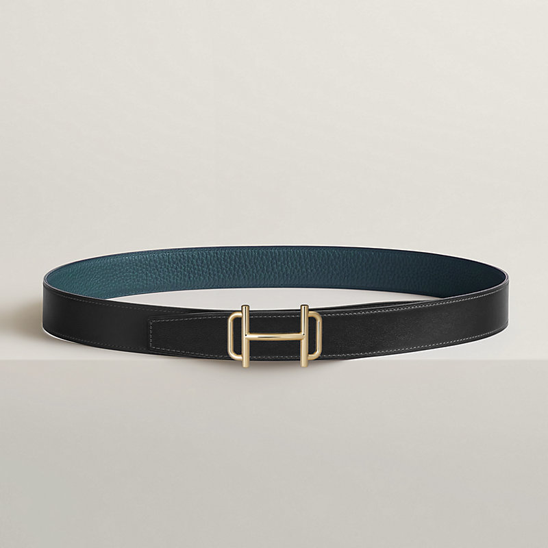 Fibbia da cintura Royal & Pelle reversibile per cintura 32 mm