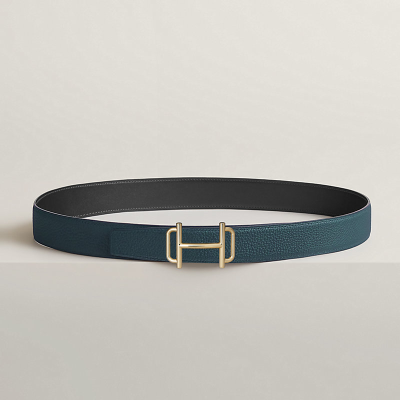 Fibbia da cintura Royal & Pelle reversibile per cintura 32 mm