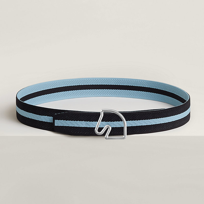 Fibbia da cintura Tête de Cheval & Fascia per cintura Team 38 mm