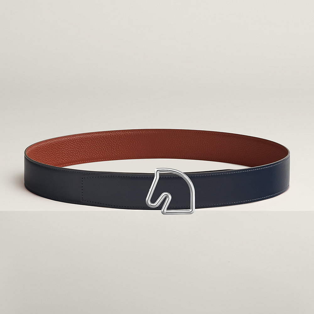 Cintura Uomo Reversibile In Pelle - Doppia Faccia Nero/Marrone, Fibbia Girevole, Per Abiti E Jeans - Foto 10