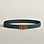 Fibbia da cintura Tonight Color & Pelle reversibile per cintura 32 mm, Vista: , vista 2 su 2