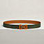 Fibbia da cintura Tonight Color & Pelle reversibile per cintura 32 mm, Vista: , vista 1 su 2