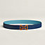 Fibbia da cintura Tonight Color & Pelle reversibile per cintura 32 mm, Vista: , vista 2 su 2