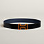 Fibbia da cintura Tonight Color & Pelle reversibile per cintura 38 mm, Vista: , vista 1 su 2