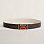 Fibbia da cintura Tonight Color & Pelle reversibile per cintura 38 mm, Vista: , vista 1 su 2