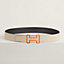 Fibbia da cintura Tonight Color & Pelle reversibile per cintura 38 mm, Vista: , vista 2 su 2