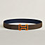 Fibbia da cintura Tonight Color & Pelle reversibile per cintura 38 mm, Vista: , vista 2 su 2