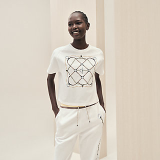 新作!【HERMES】「Figure Artistique」プリント Tシャツ figure-artistique-t-shirt--
