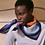 Figures Libres scarf 90, View: Worn, worn, view 2 of 3