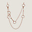 Filet d'Or long necklace, small model, View: Detail, crop, view 1 of 2