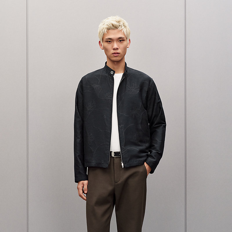"Fils de fleurs leger"夾克式襯衫
