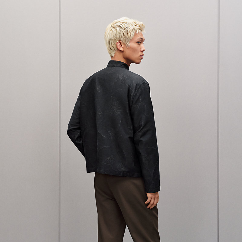 "Fils de fleurs leger"夾克式襯衫