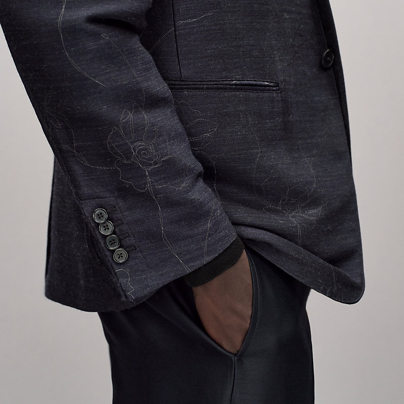 "Fils de fleurs" Stadium Light jacket