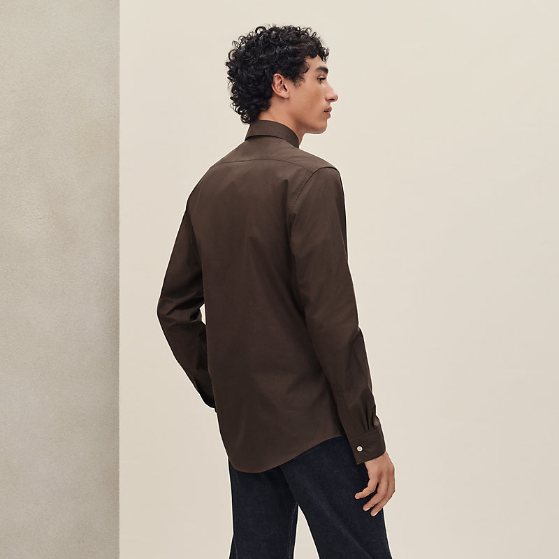 Fitted shirt with Louis collar | Herms Macau SAR