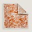 Flamingo Party Tattoo double face scarf 90, View: Flat, flat, view 2 of 6