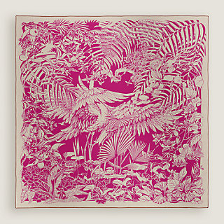 Flamingo Party Tattoo shawl 140