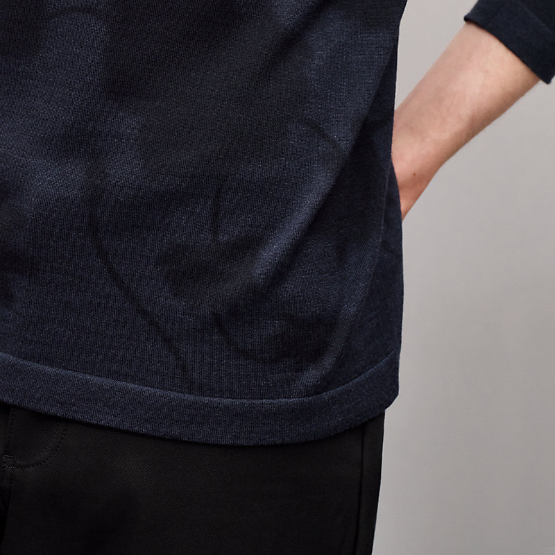 "Fleurs floutees" crewneck sweater, View: , view 5 of 5