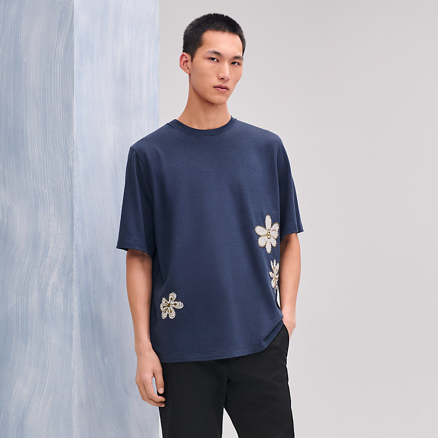 Fleurs zigzag