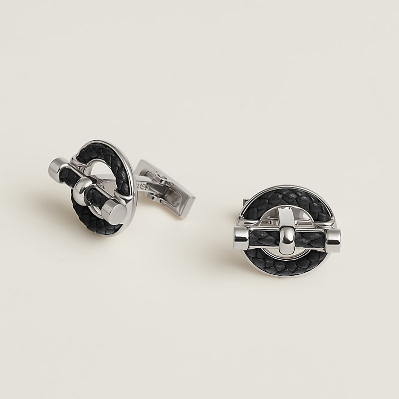 H au Carre cufflinks | Hermès USA