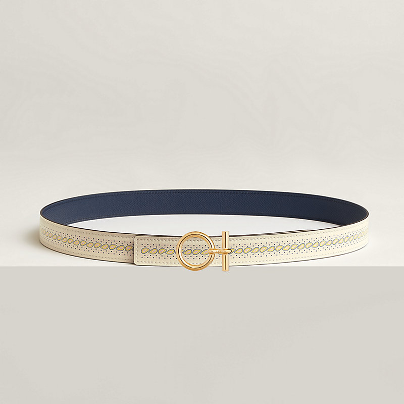 Flot belt buckle & Bandana leather strap 24 mm