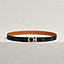 Flot belt buckle & Hermès sur Mer reversible leather strap 24&nbsp;mm, View: , view 1 of 2