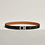 Flot belt buckle & Hermès sur Mer reversible leather strap 24&nbsp;mm, View: , view 1 of 2