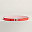 Flot belt buckle & Hermès sur Mer reversible leather strap 24&nbsp;mm, View: , view 2 of 2