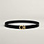 View: , Flot belt buckle & Leather strap 24 mm