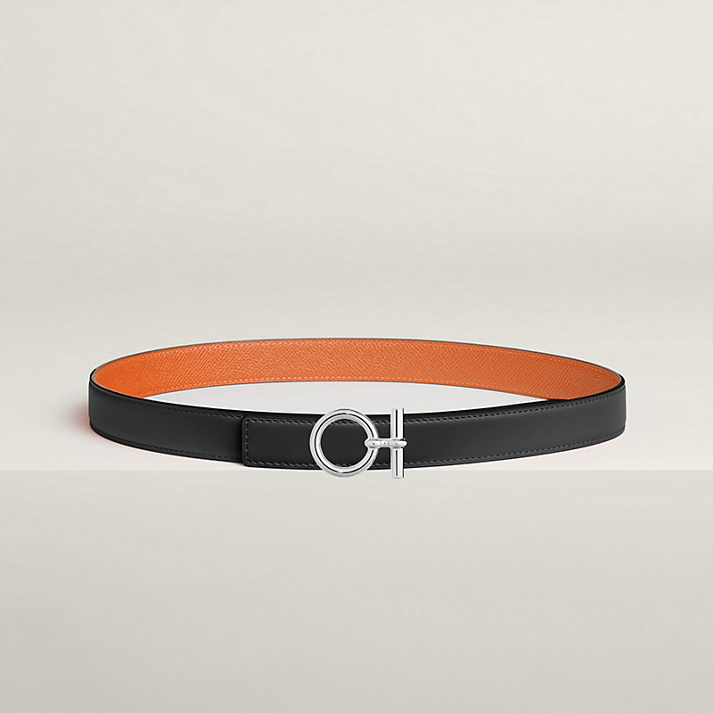 Flot belt buckle & Reversible leather strap 24 mm
