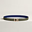 Flot belt buckle & Reversible leather strap 24 mm, view 1 of 3