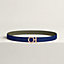 Flot belt buckle & Reversible leather strap 24 mm, view 2 of 3