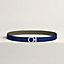 Flot belt buckle & Reversible leather strap 24 mm, view 2 of 3