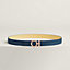 Flot belt buckle & Reversible leather strap 24&nbsp;mm, View: , view 2 of 2