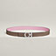 Flot belt buckle & Reversible leather strap 24 mm, view 1 of 3