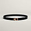 Flot Godronne belt buckle & Leather strap 24&nbsp;mm, View: , view 1 of 2