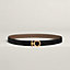 Flot Godronne belt buckle & Reversible leather strap 24&nbsp;mm, View: , view 1 of 3