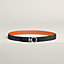 Flot Godronne belt buckle & Reversible leather strap 24&nbsp;mm, View: , view 1 of 3