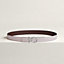 Flot Godronne belt buckle & Reversible leather strap 24 mm, view 2 of 3