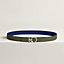 Flot Godronne belt buckle & Reversible leather strap 24&nbsp;mm, View: , view 1 of 3